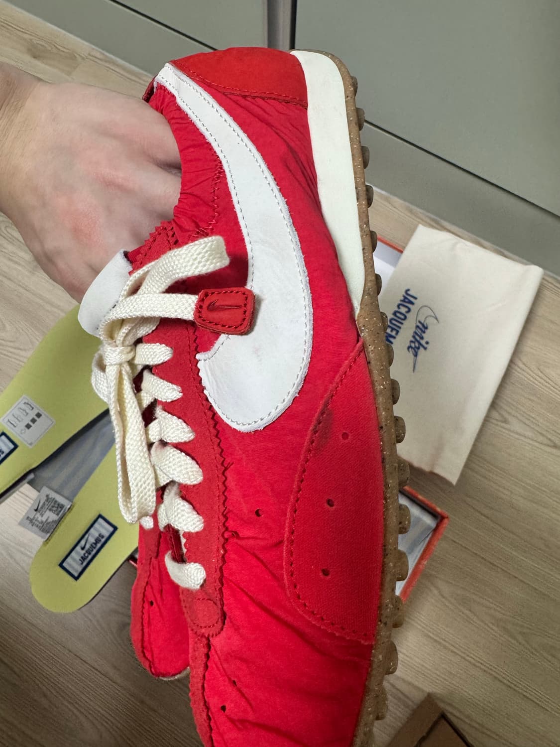 나이키 자크뮈스 문 슈즈 레드 290 상품이미지3