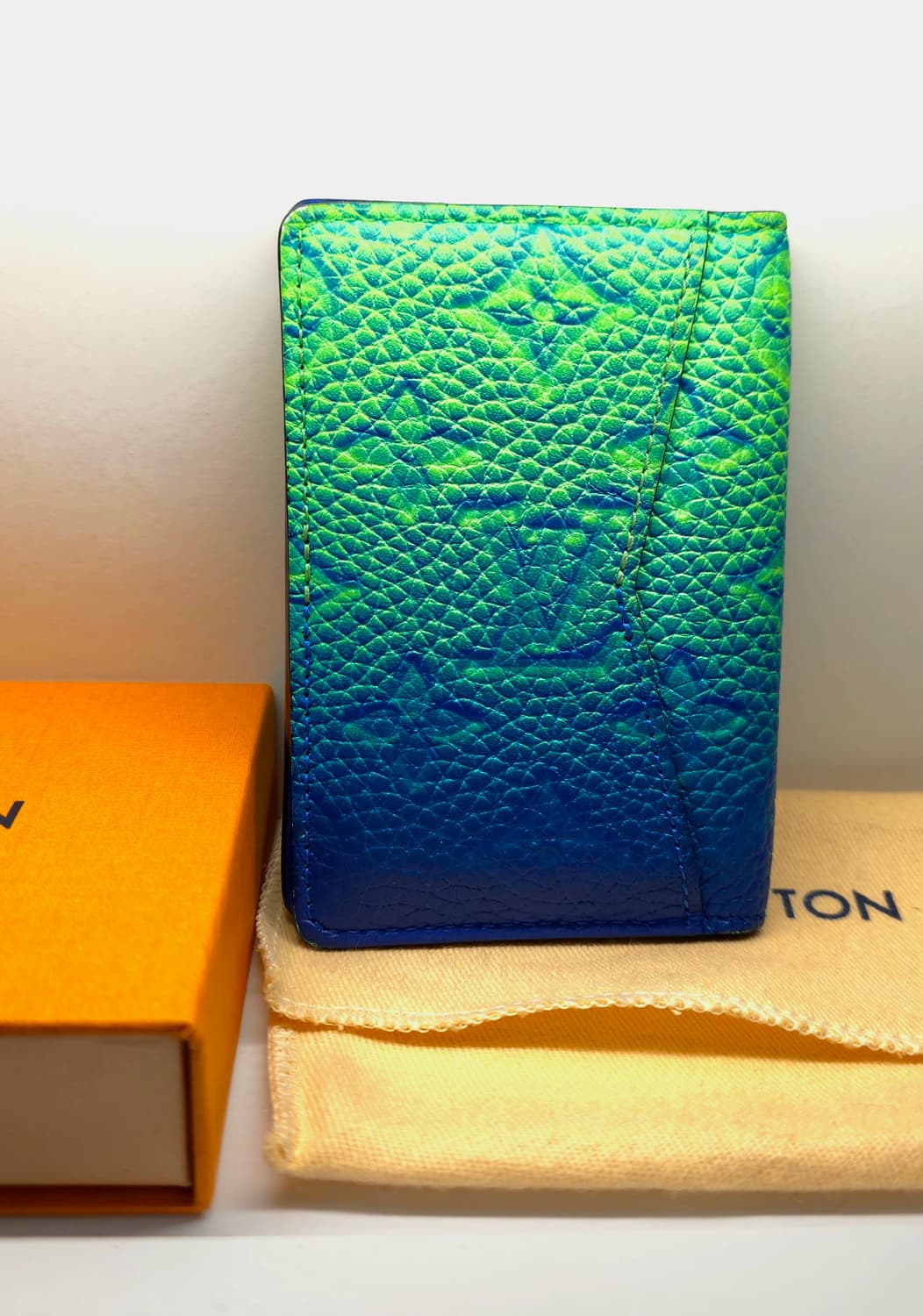 [한정판,풀구성]루이비통 토뤼옹 그린 오거나이저 상품이미지2