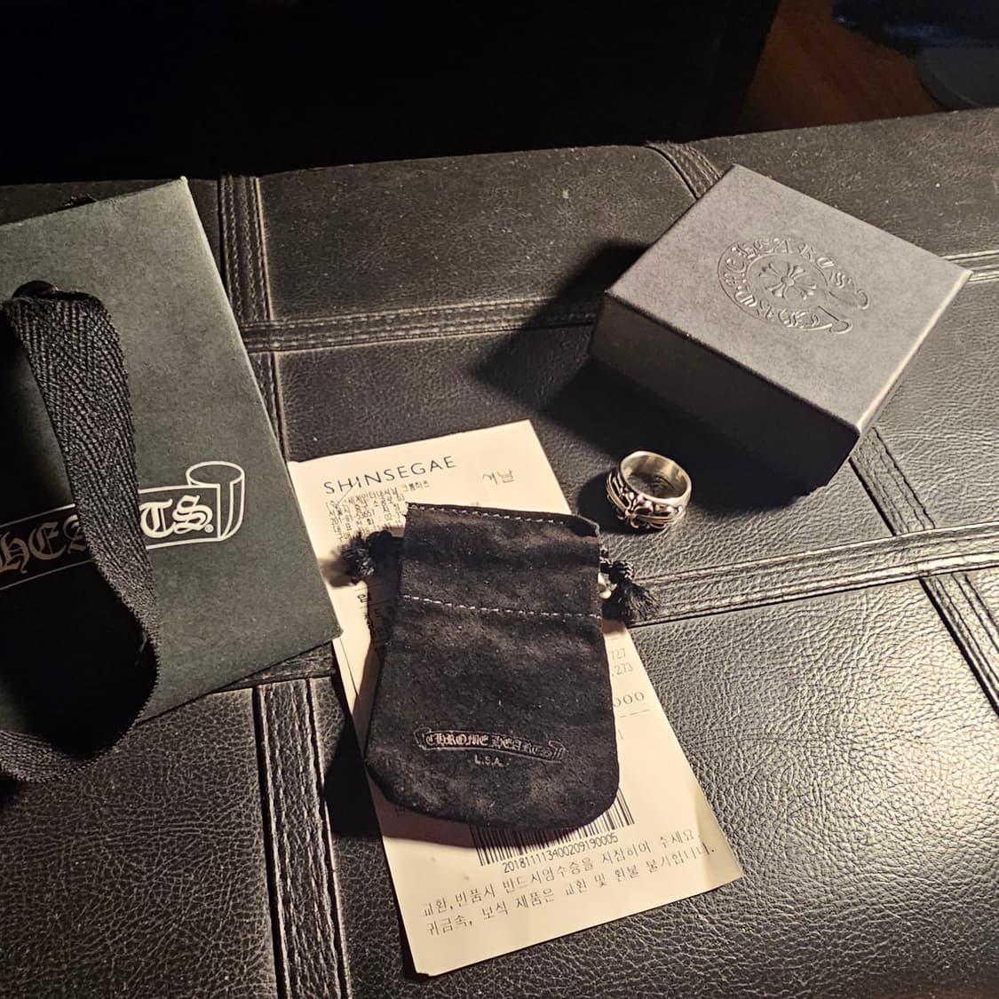 크롬하츠 플로랄크로스링 상품이미지2