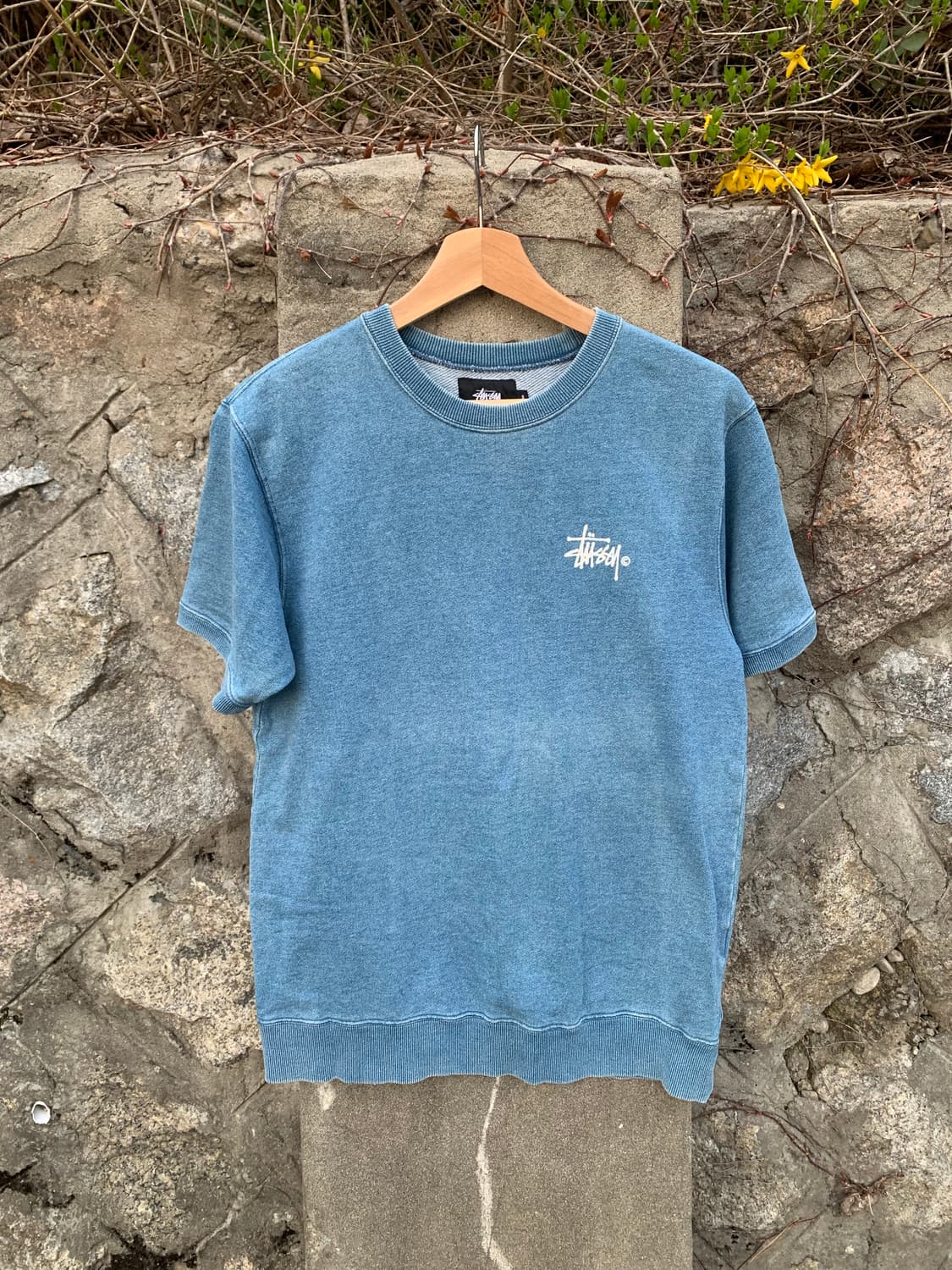 스투시 00’s 데님 반팔 티셔츠 상품이미지2
