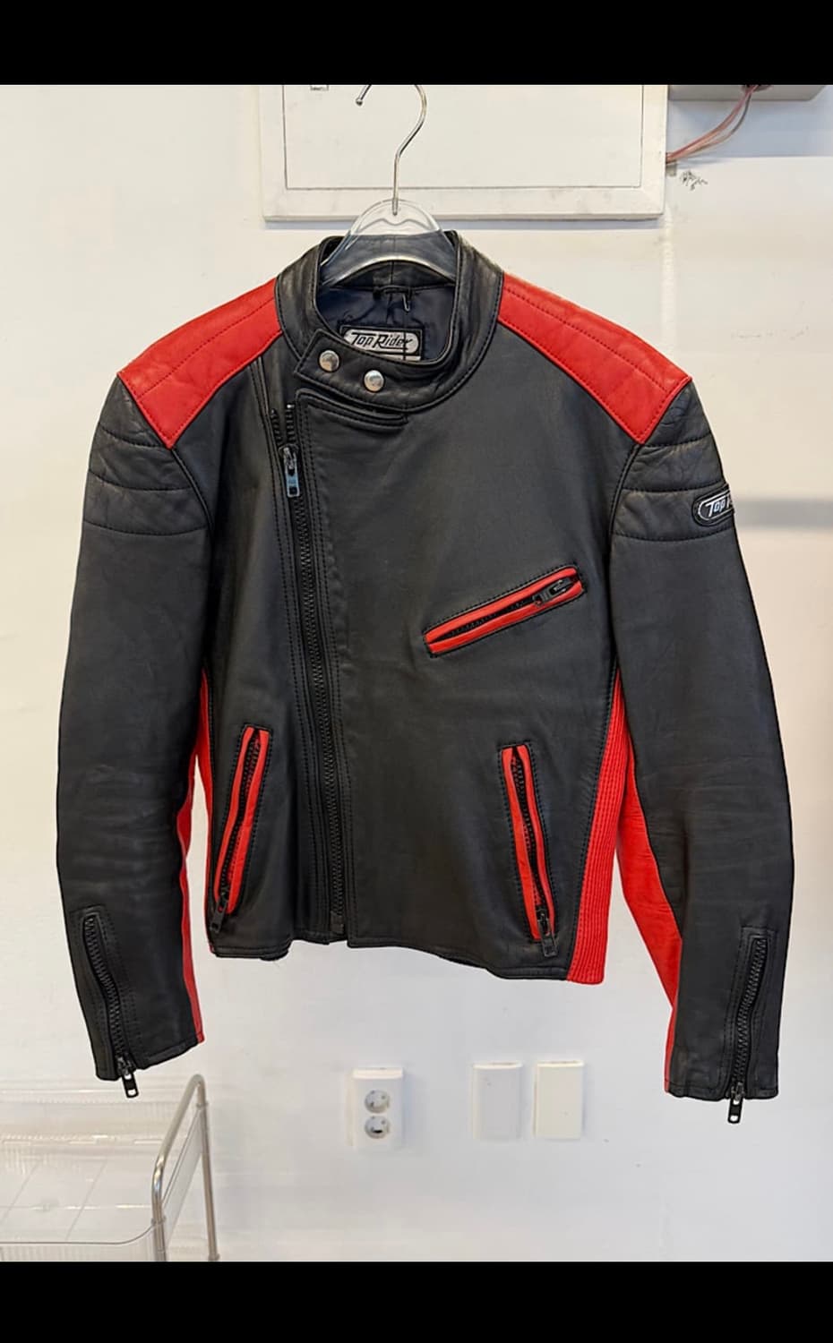 Top rider Leather jacket 상품이미지1