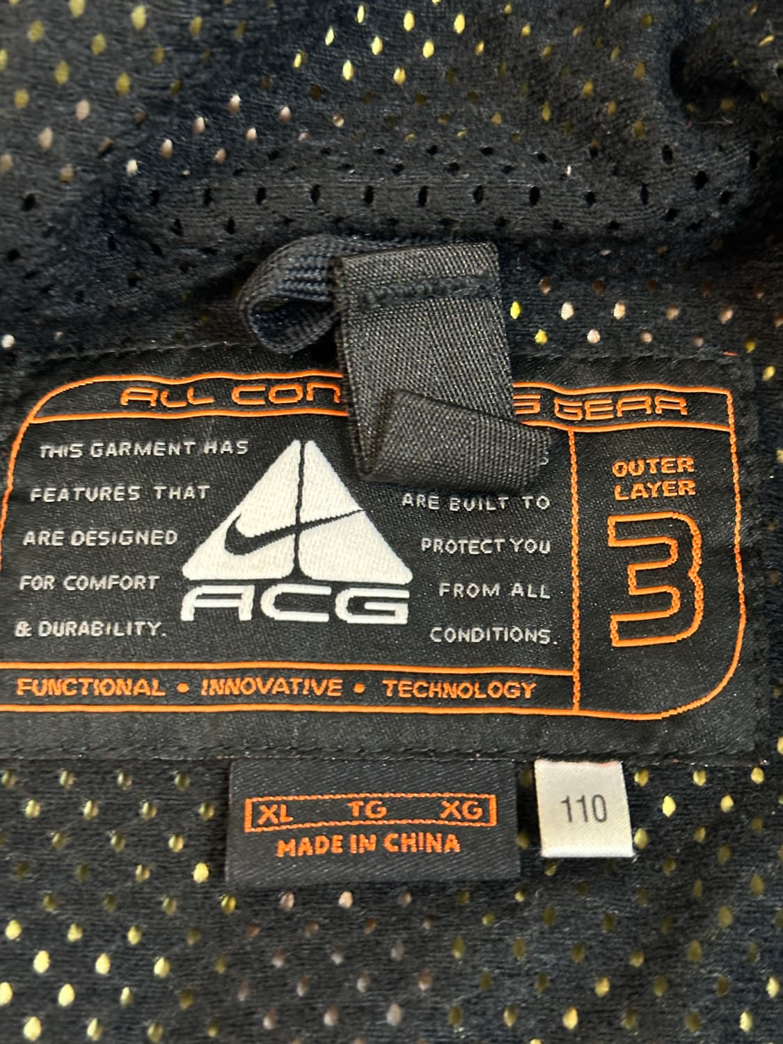 00s 나이키 ACG 고어텍스 자켓 XL 상품이미지6