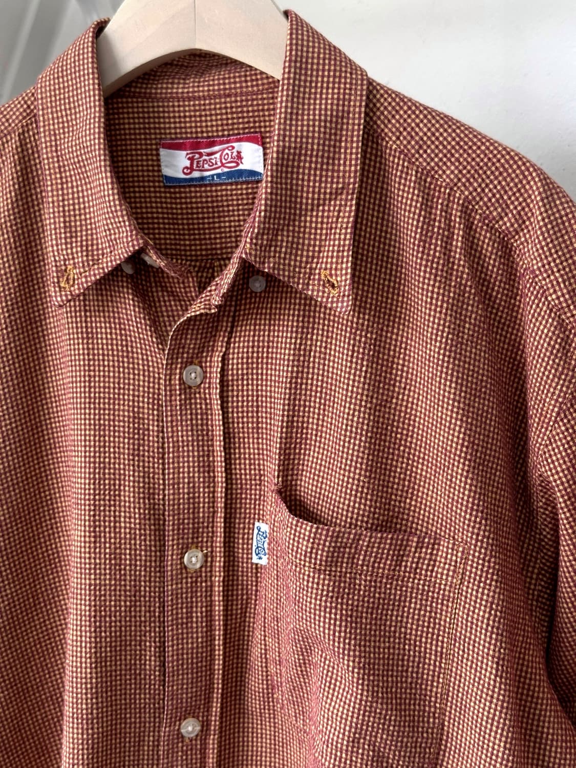 Natural sucker fabric H/S shirt 상품이미지2