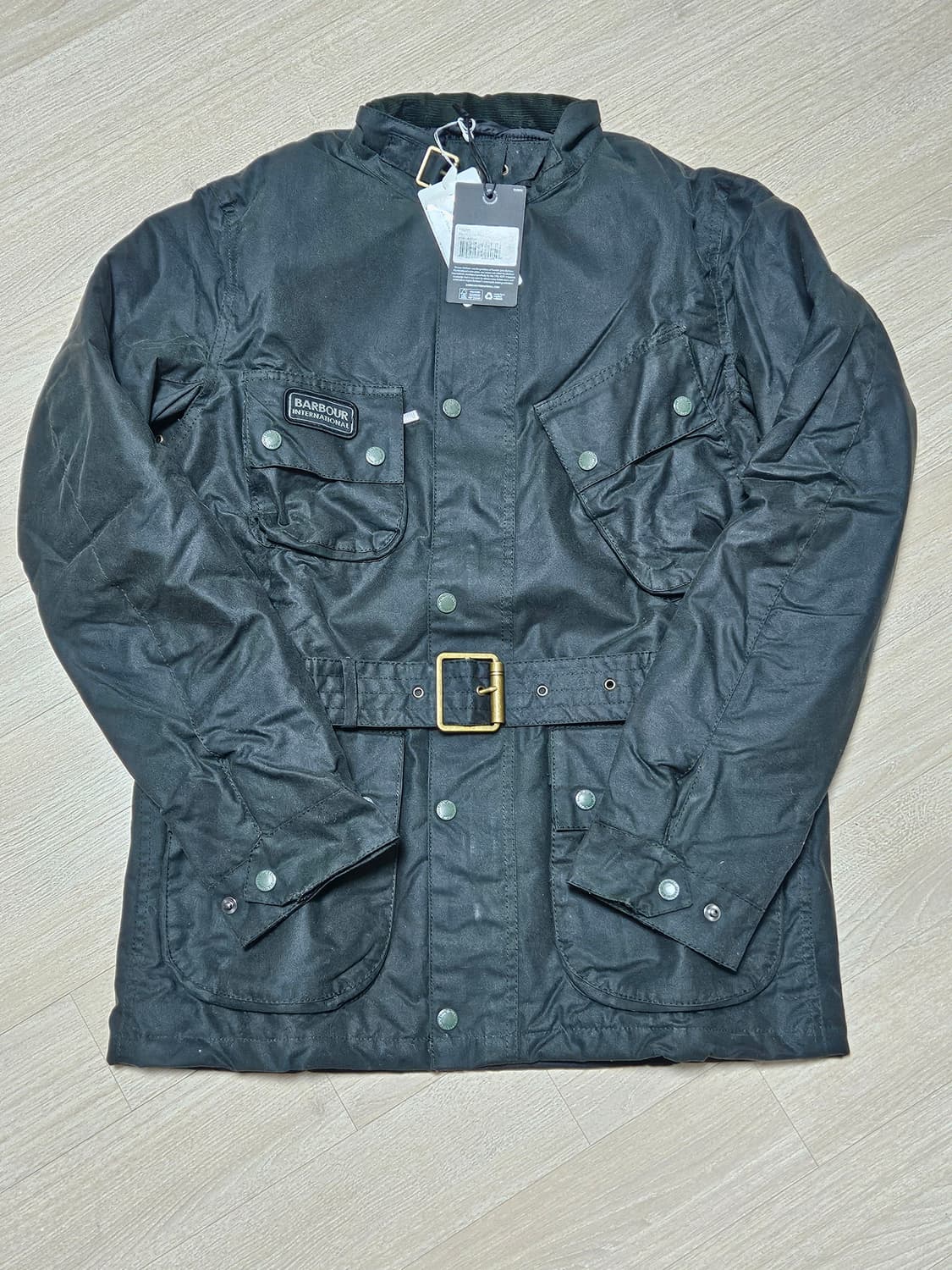 바버 인터네셔널 퀼팅 세이지 자켓 M (100) 새상품 상품이미지2
