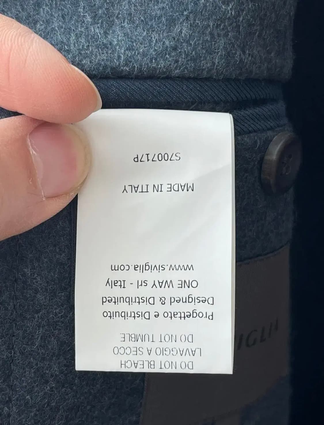 시빌리아 SIVIGLIA 이태리 메이드 코트 상품이미지9