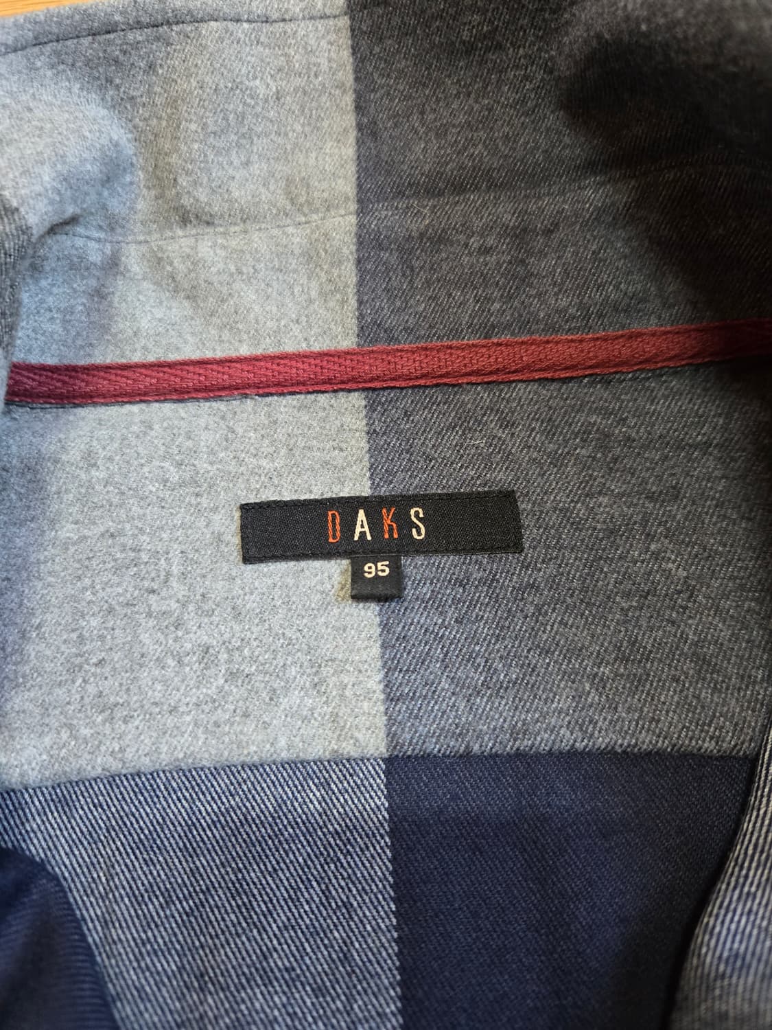 닥스 남성 체크 겨울 셔츠(95사이즈) 상품이미지7