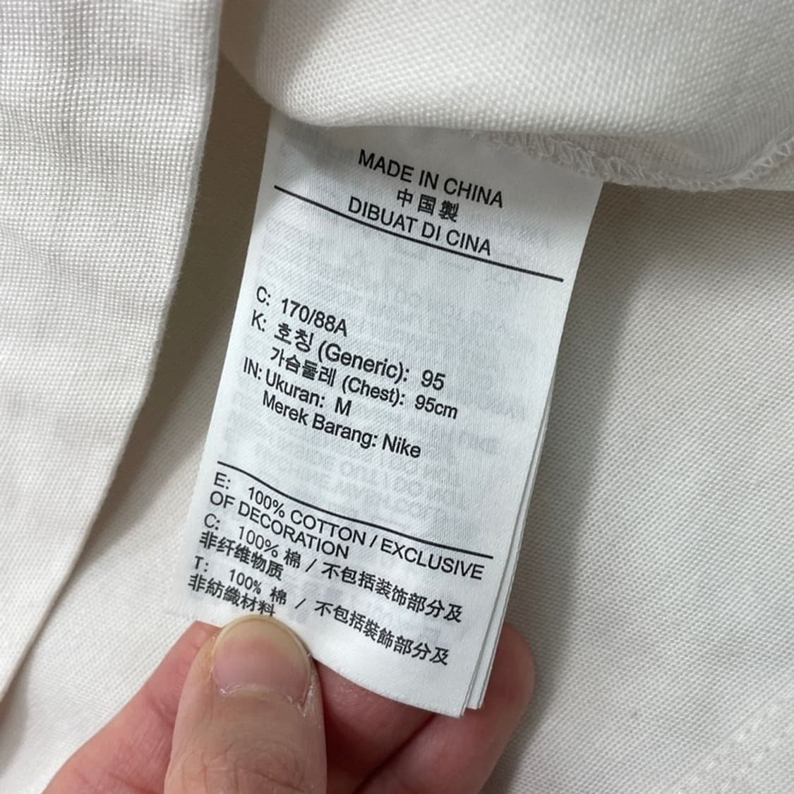 NIKE 하프집업 카라넥 반팔 M 상품이미지3
