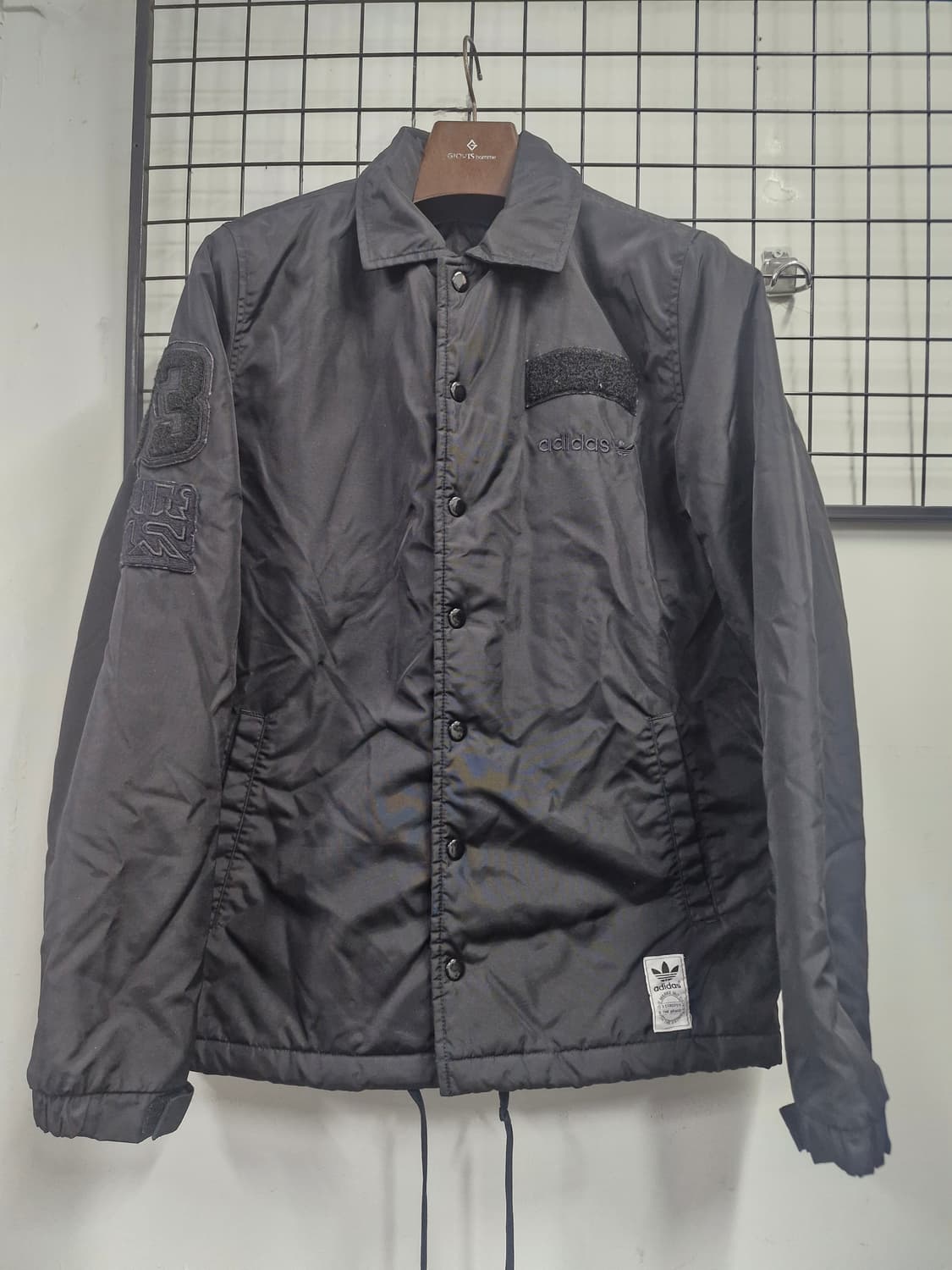 95M 아디다스 서울 코치 자켓.블랙 상품이미지1