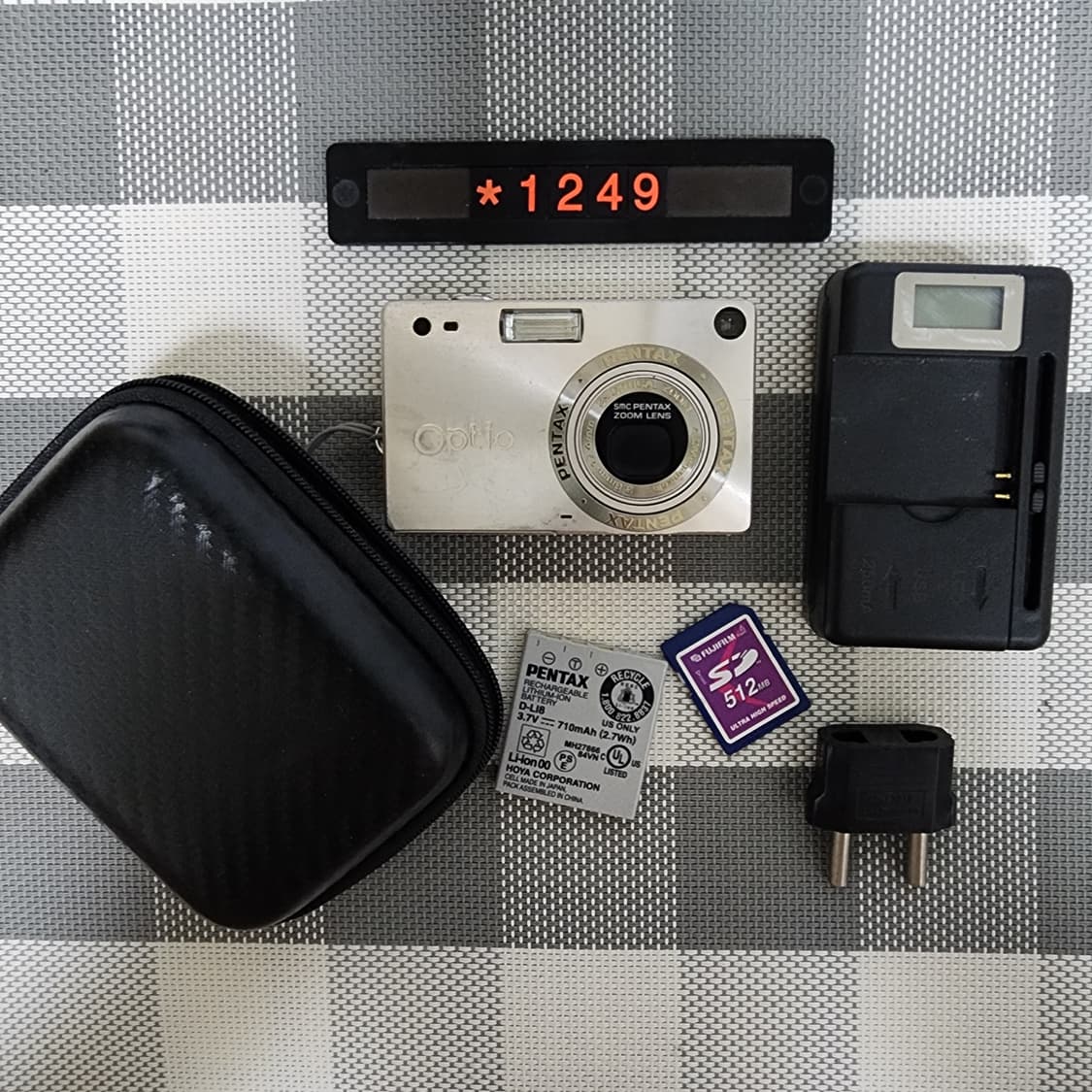 펜탁스 옵티오 S4 디지털카메라 파우치포함 상품이미지1