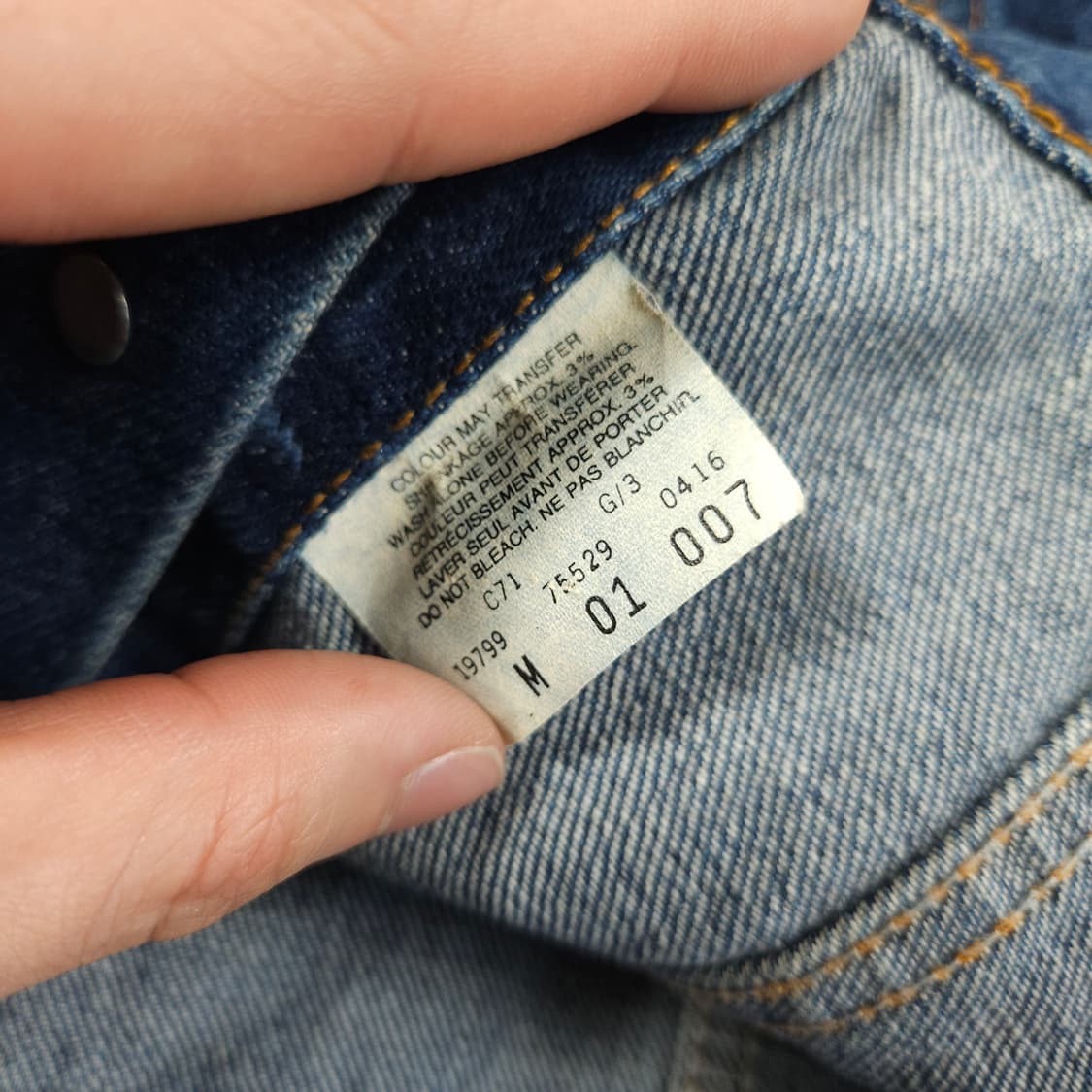 리바이스 데님 자켓 상품이미지5