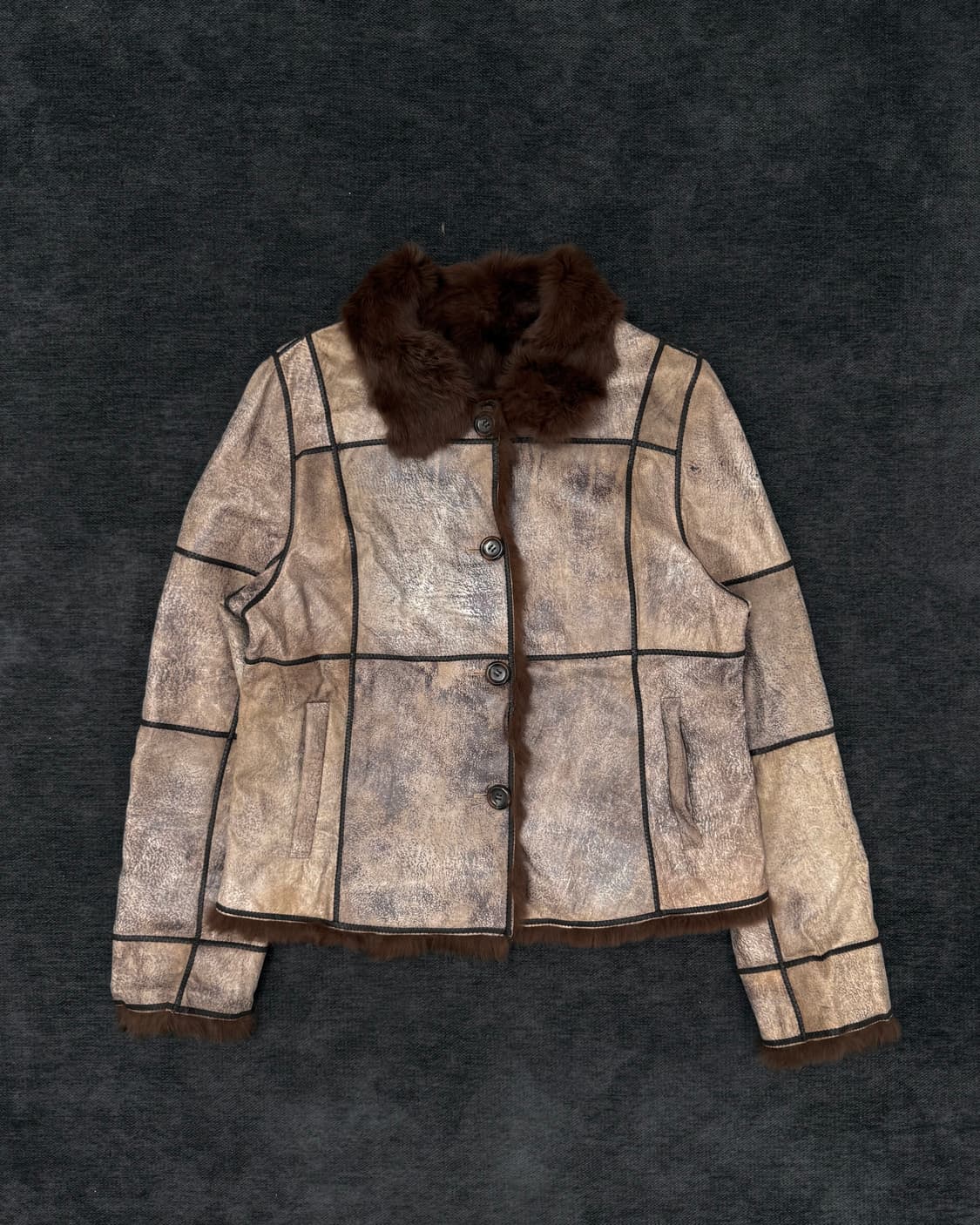 빈티지 래빗 시어링 자켓 상품이미지1