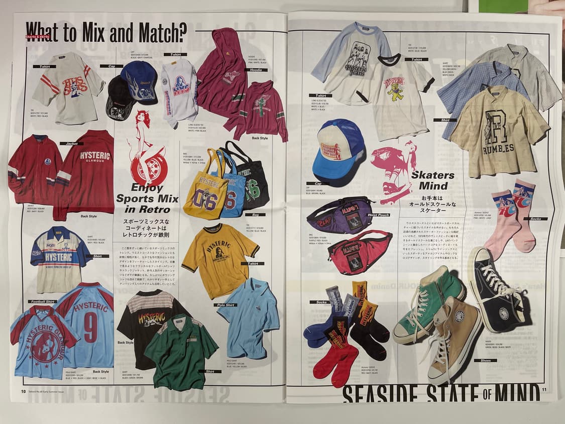 히스테릭글래머 시즌 매거진 브로셔 B 세트 HYSTERIC GLAMOUR 상품이미지10