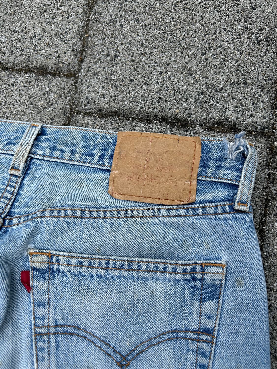 90s 빈티지 리바이스 501 리메이크 상품이미지3