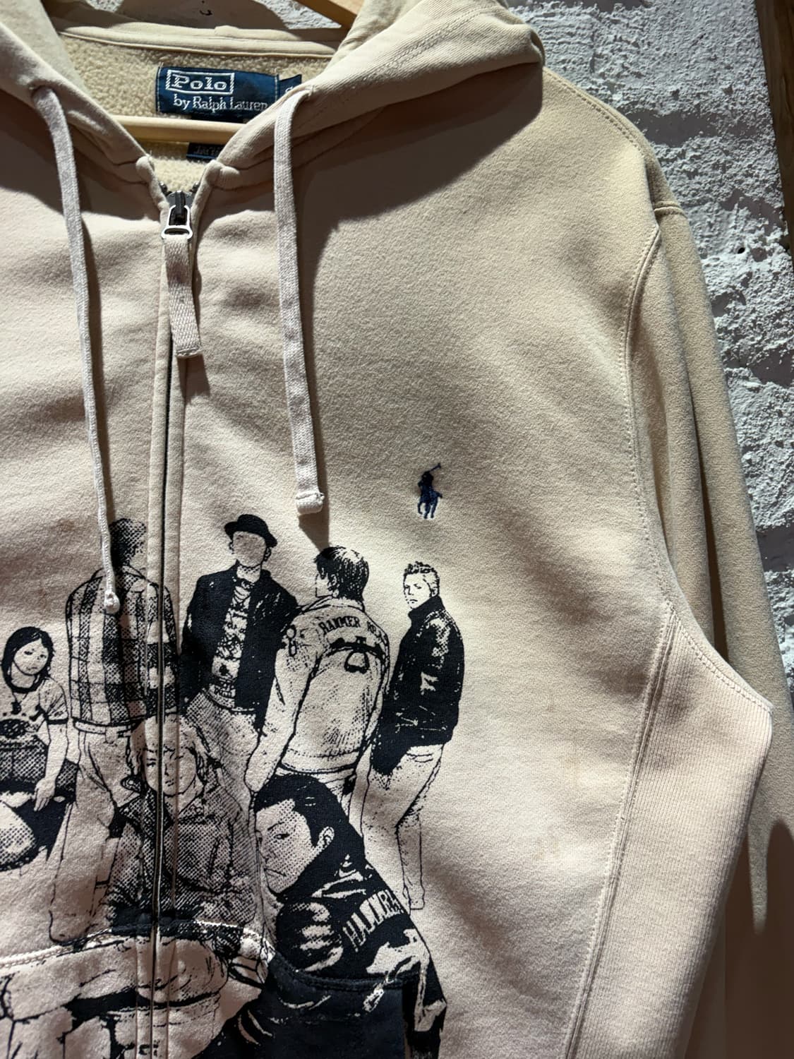 폴로 빈티지 커스텀 후드집업 상품이미지3
