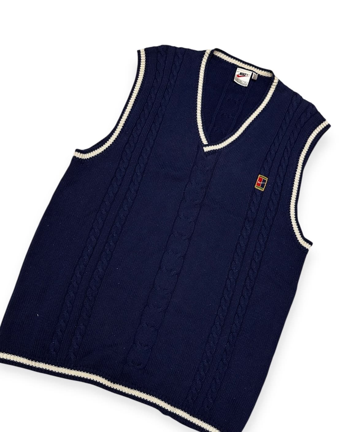 나이키 00s 케이블 니트조끼 상품이미지3