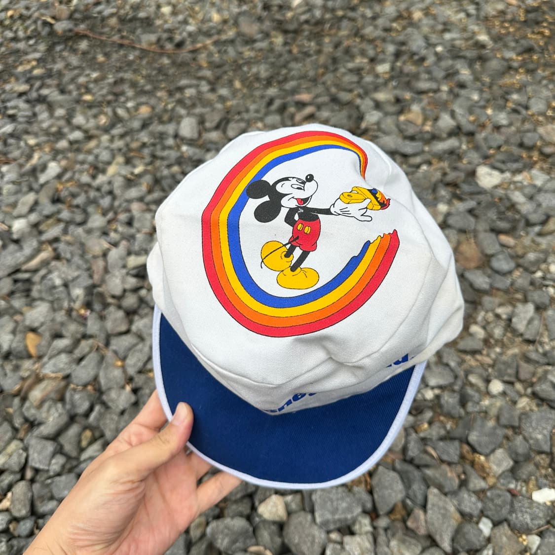 80's disney mickey mouse painters cap 상품이미지2