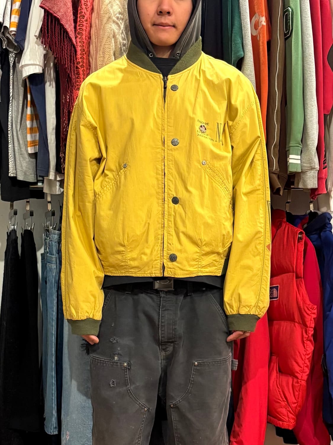 90s Soviet 봄버자켓 상품이미지2