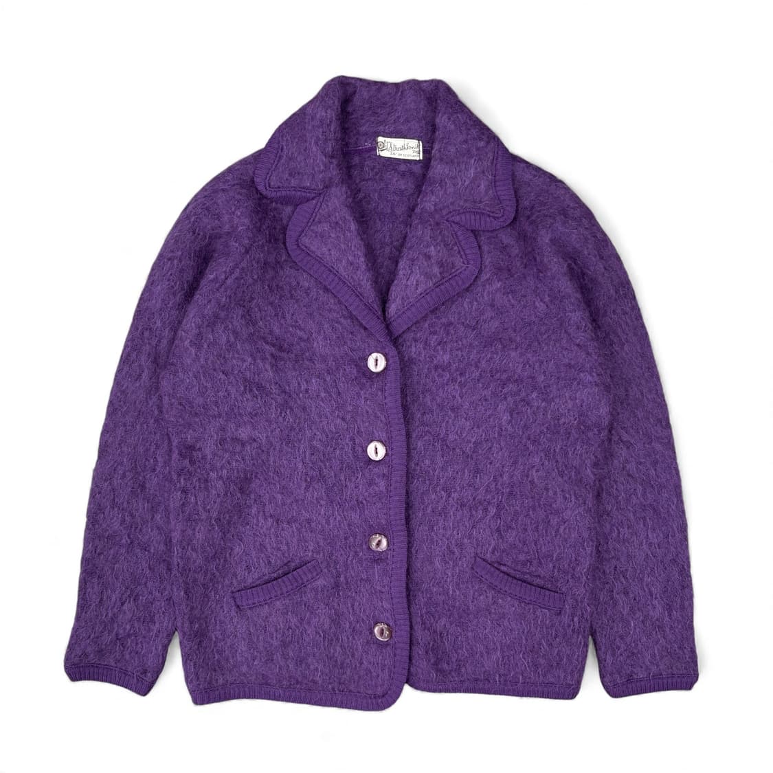 60's Strathknit of Scotland 모헤어 가디건 상품이미지1