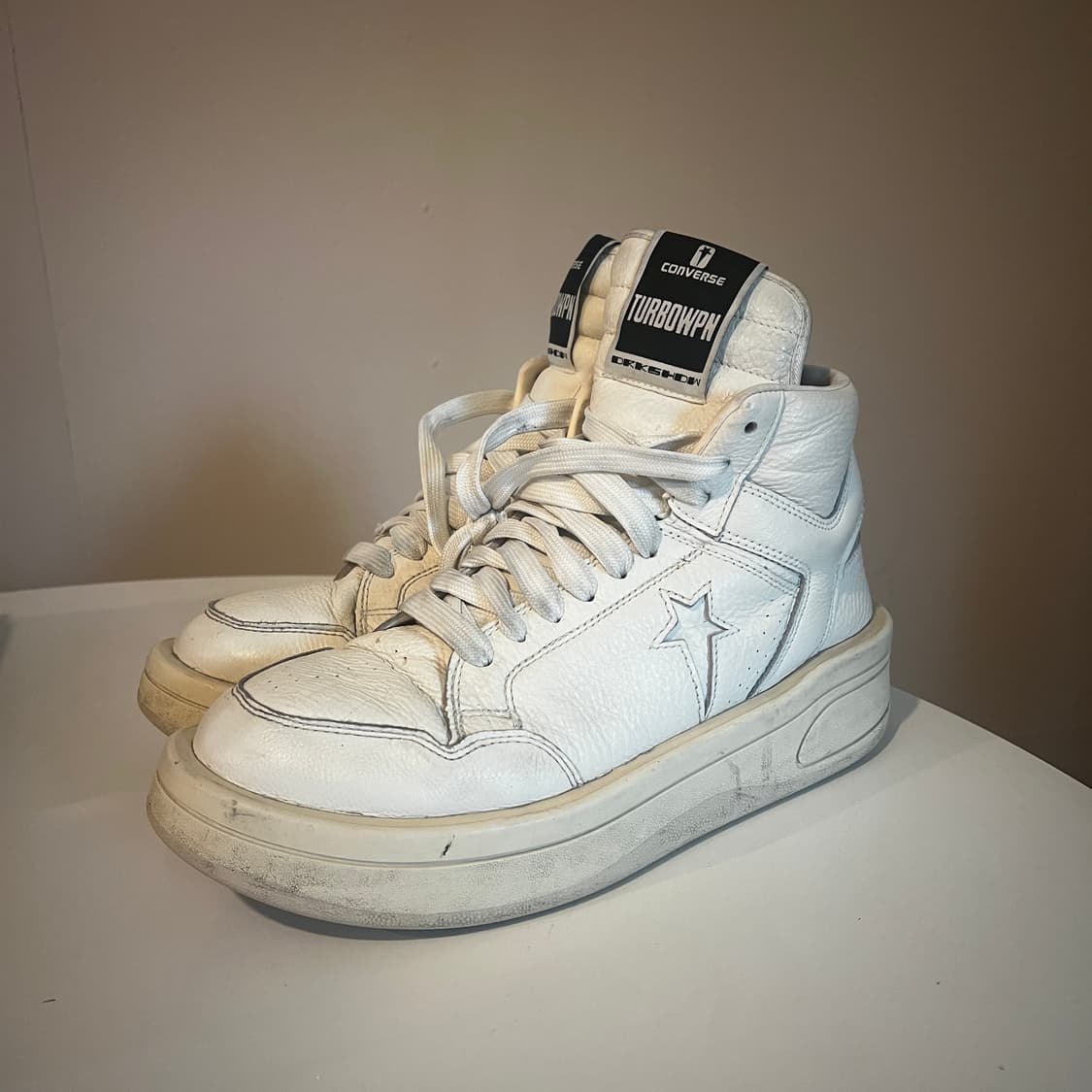 컨버스 x 릭 오웬스 다크쉐도우 터보웨폰 상품이미지1