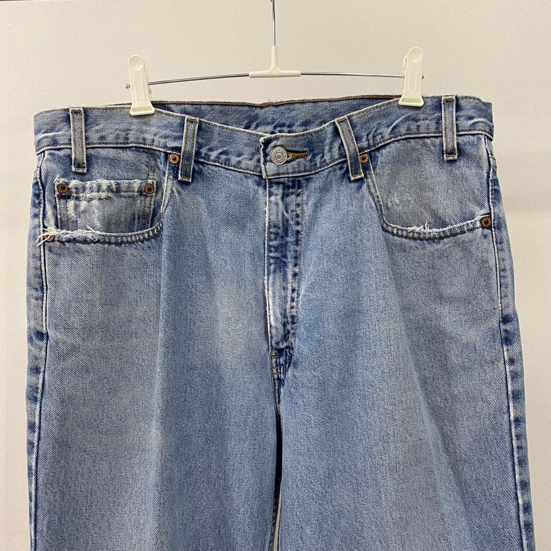 리바이스 00s 550 연청 데님 팬츠 상품이미지4