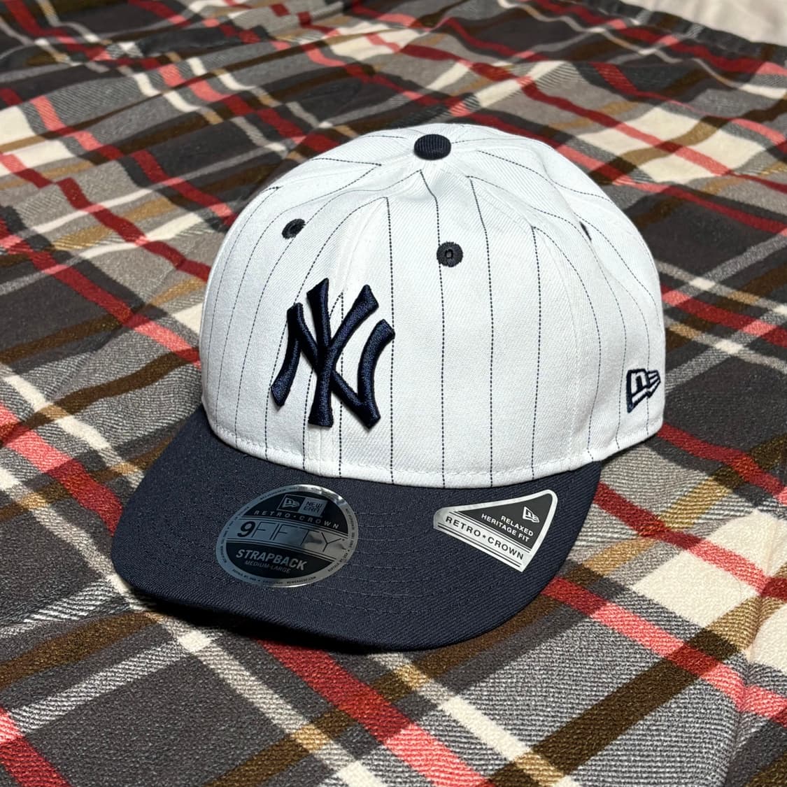 뉴에라x비이커 9FIFTY 스트라이프 캡 뉴욕양키스 상품이미지2