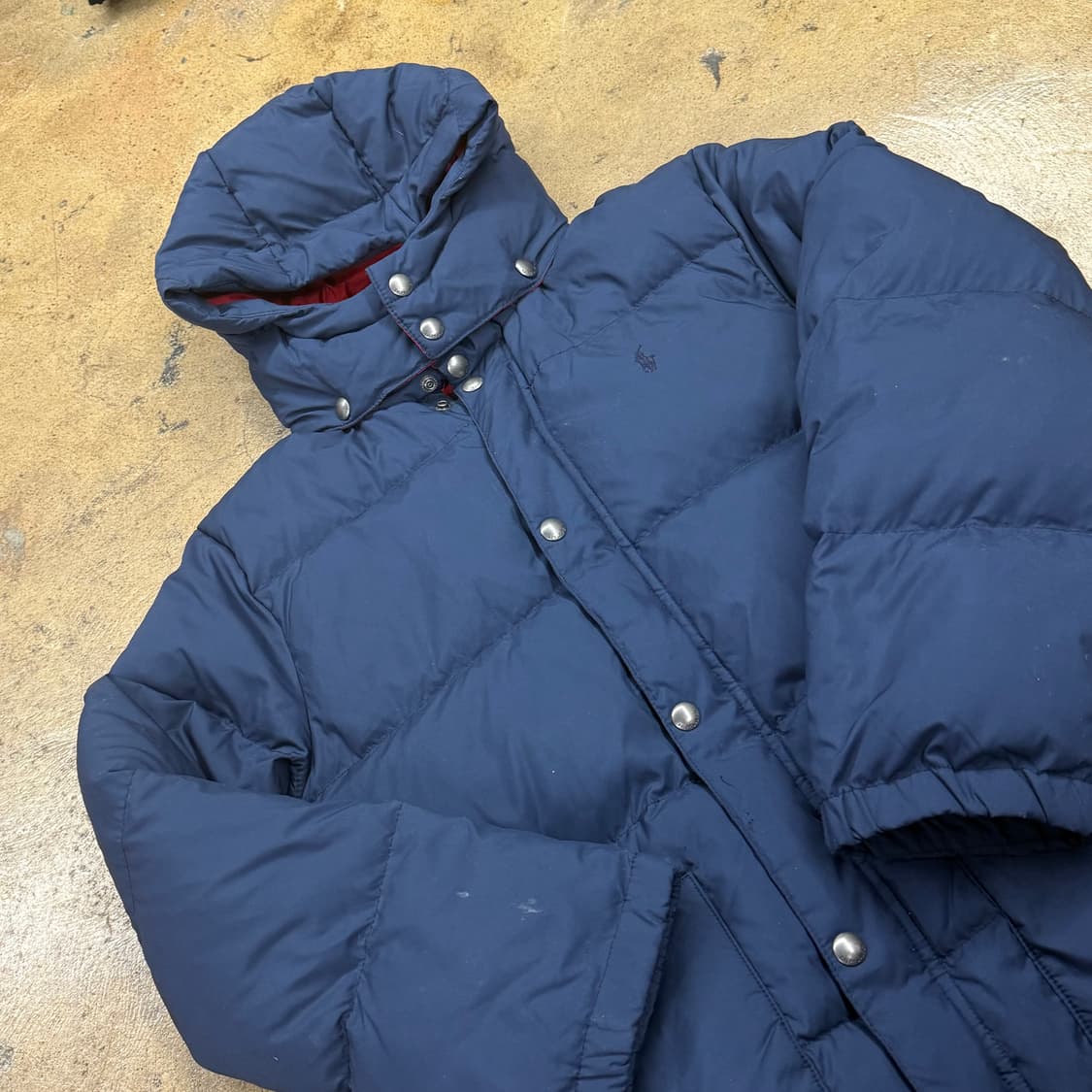 [정품/L] 폴로 랄프로렌 네이비 푸퍼 패딩 점퍼 b14 상품이미지1