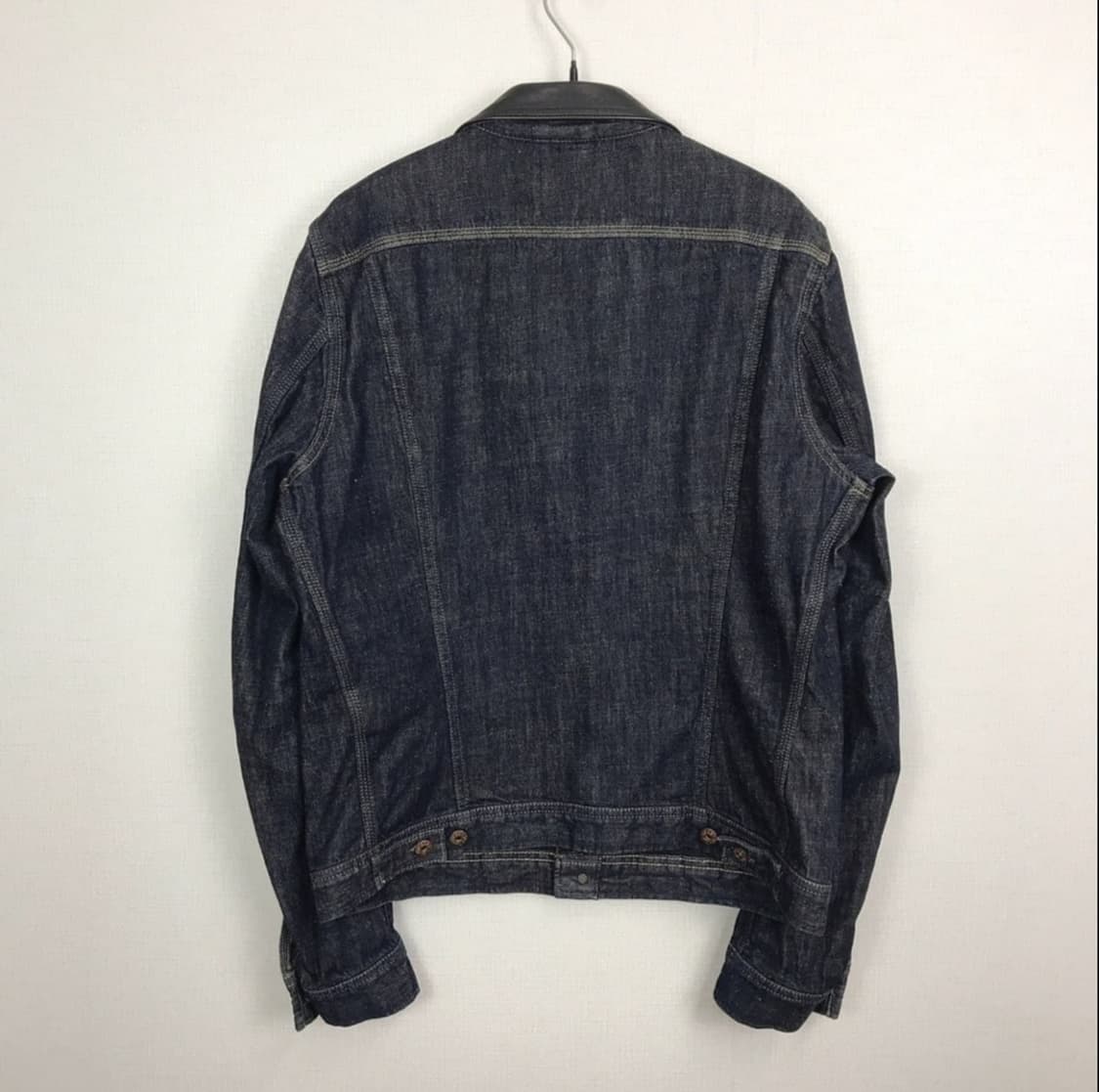 디젤 가죽 데님 트러커 자켓 남성XL 상품이미지5