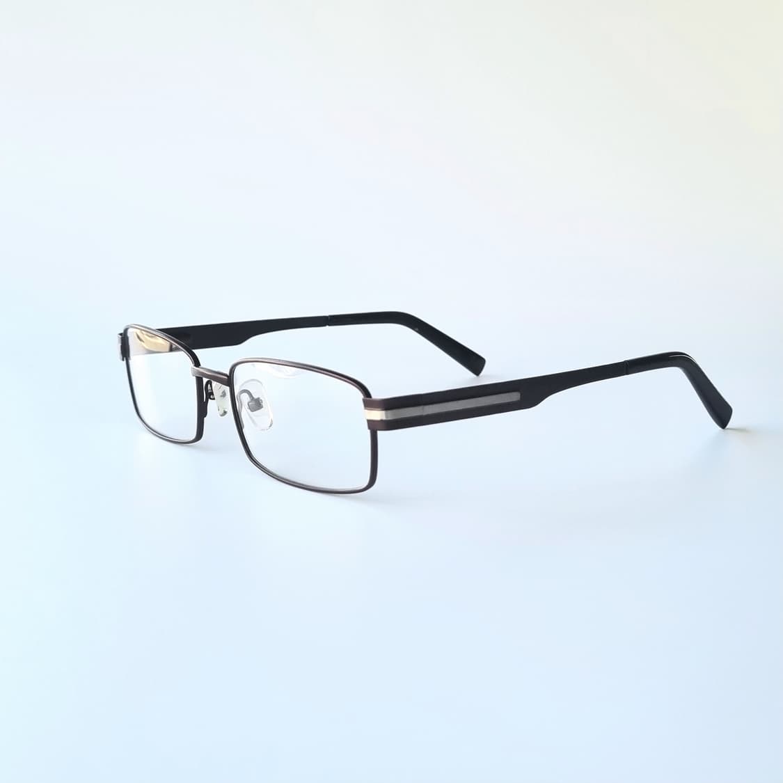 데드스탁 메탈 사각 빅사이즈 안경테 593 상품이미지3