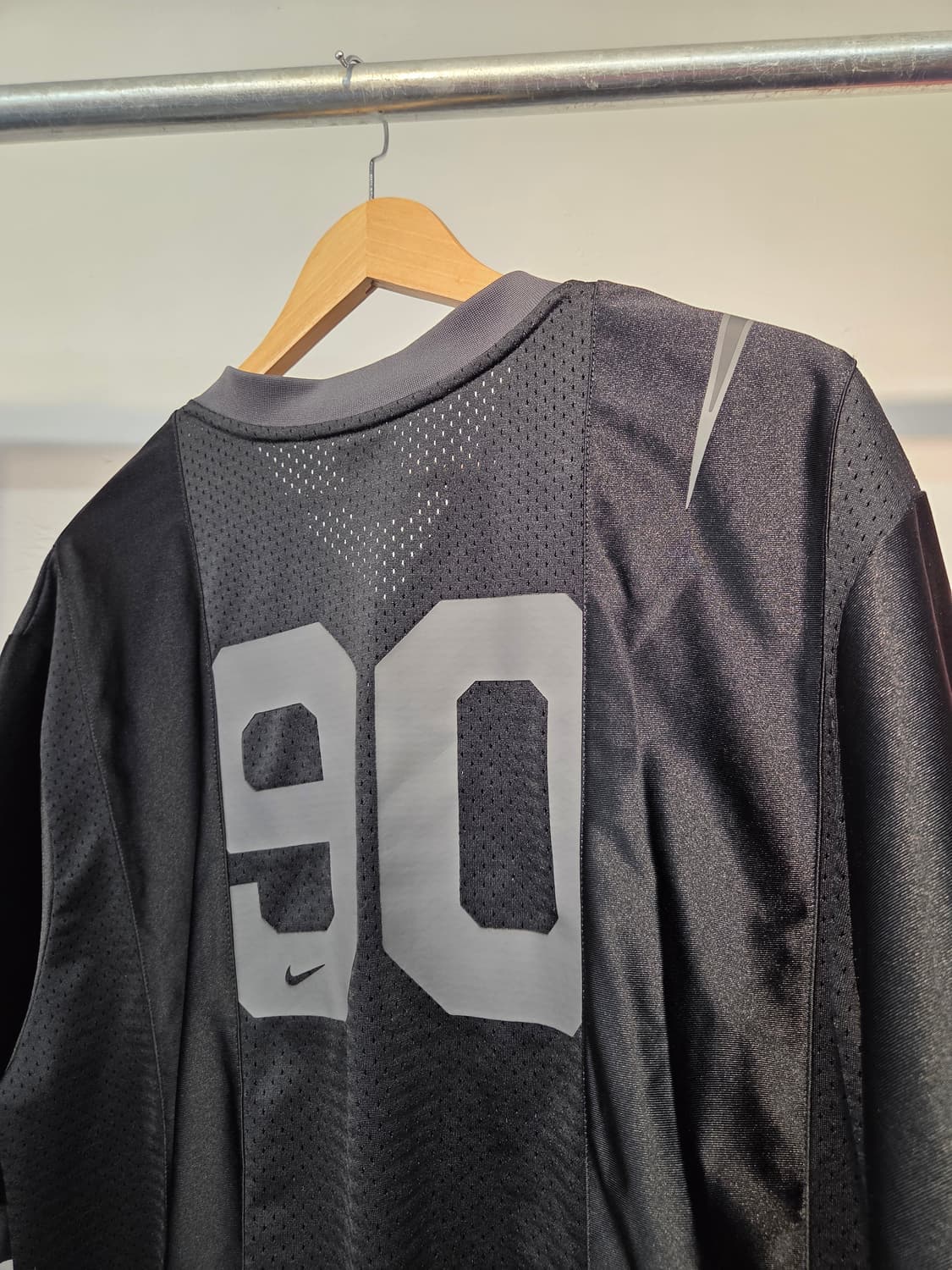 (W) 나이키 NSW 스트리트 오버사이즈 그래픽 저지 블랙 XL  상품이미지8