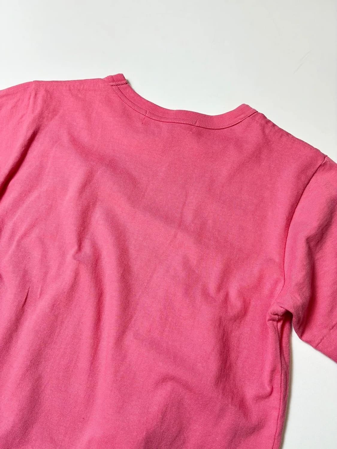 꼼데가르송 하트 로고 우먼스 핑크 반팔 티셔츠 PN8579 상품이미지5