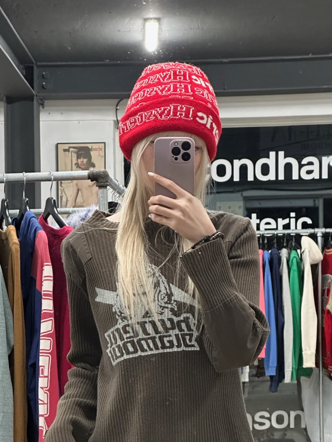 히스테릭 글래머 비니 상품이미지1