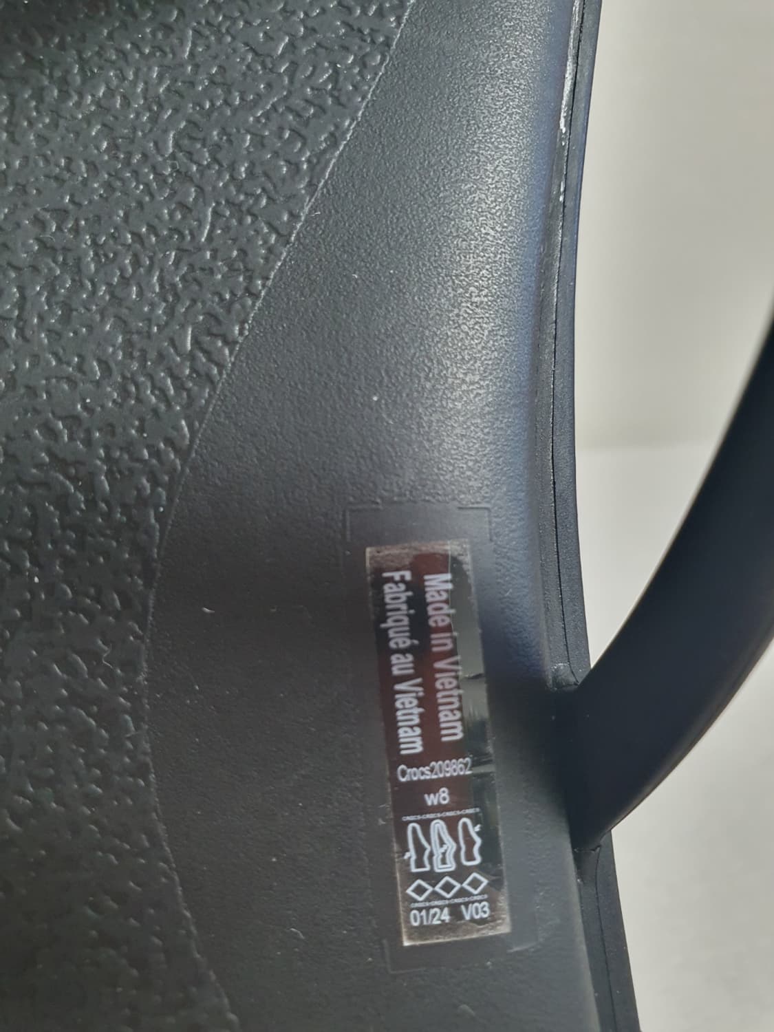 250mm 크록스 마이애미 토우 루프 샌들 블랙 상품이미지9