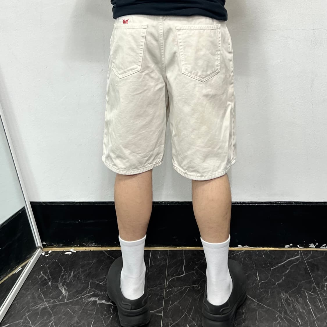 스투시 워시드 캔버스 빅 올 쇼츠 빈티지 팬츠 상품이미지3