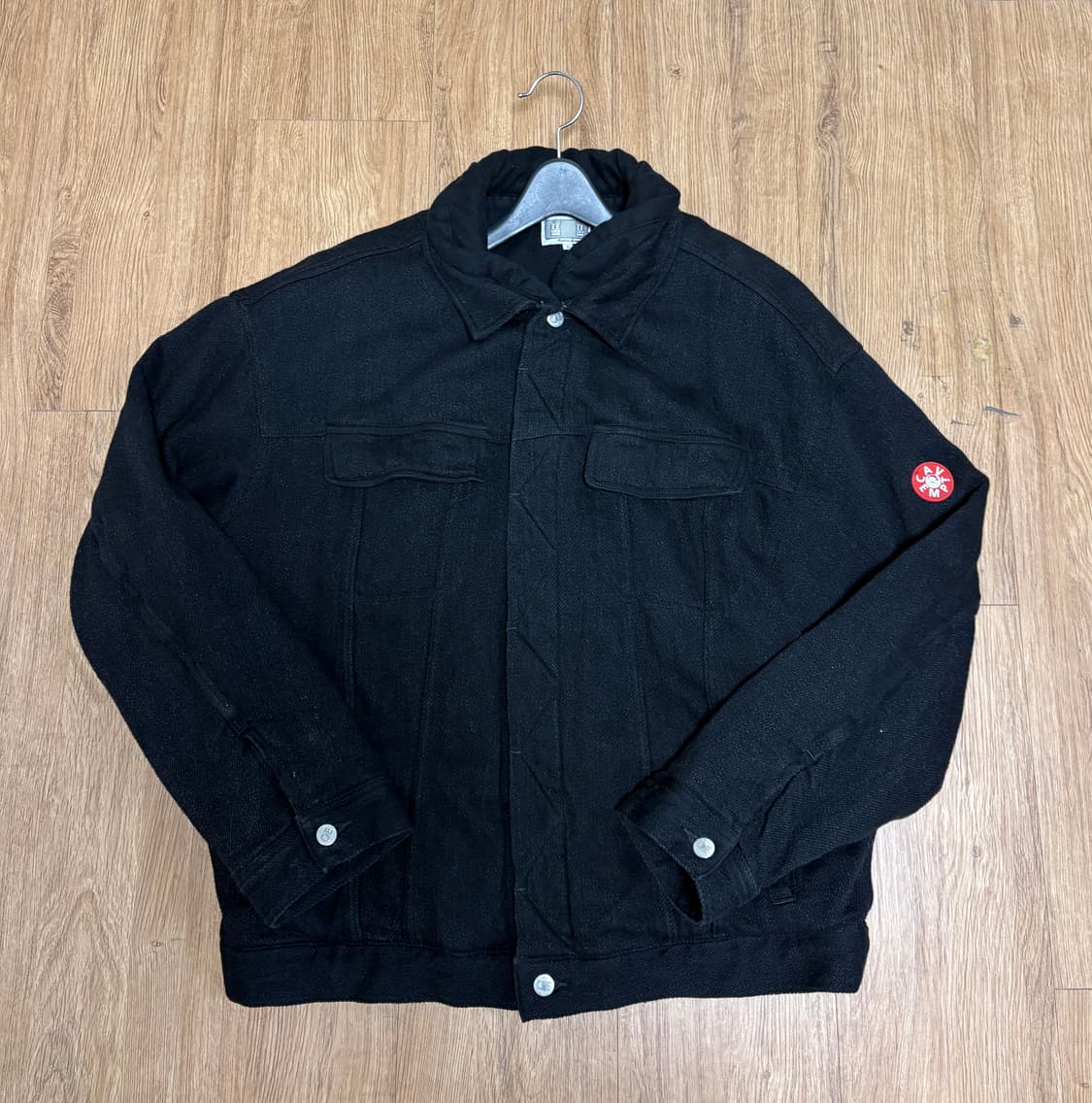 (L) 카브엠트 더블 레이어드 트러커 자켓 상품이미지3