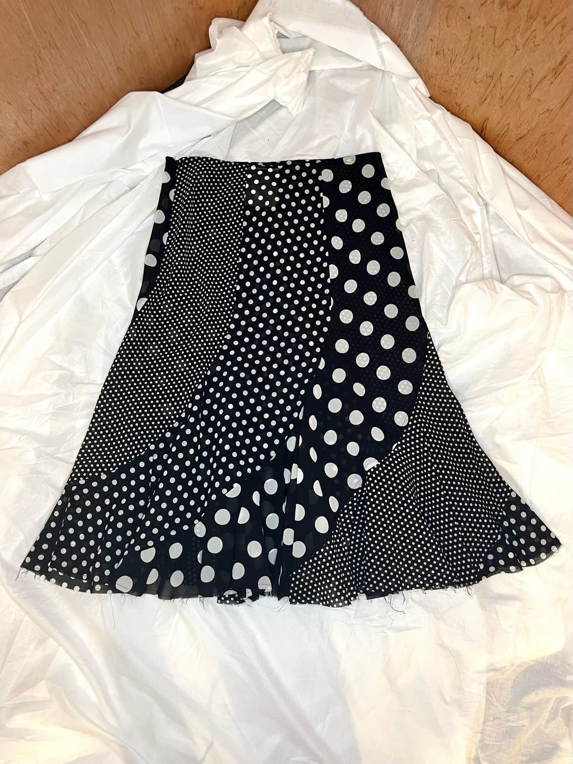 준야 와타나베 꼼데가르송 도트 패치워크 셋업 상품이미지7