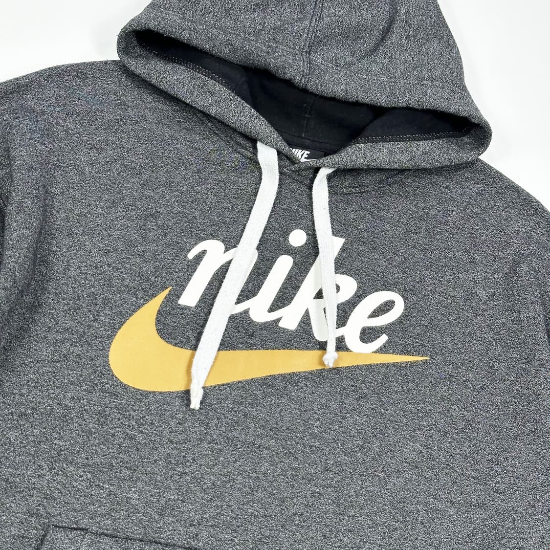 나이키 퓨추라 빅로고 차콜 후드티 (M) 상품이미지3