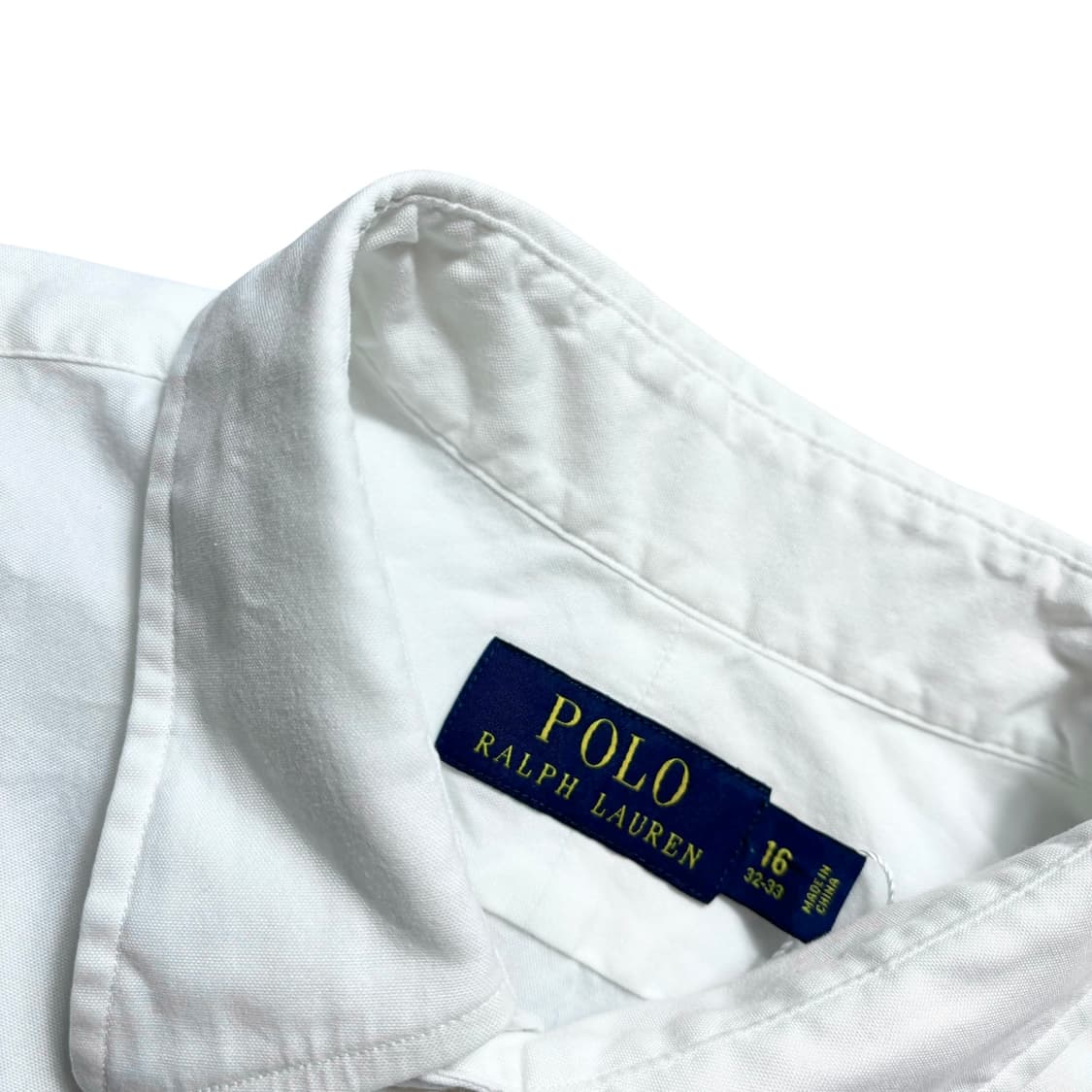 폴로 화이트 셔츠 상품이미지3