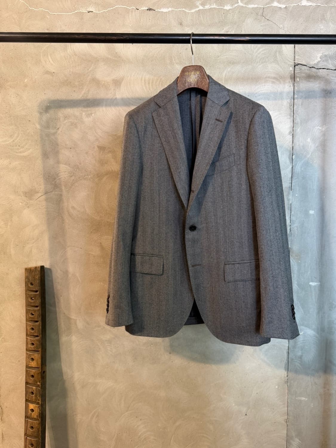라르디니 트위드 자켓 슬림100 상품이미지7