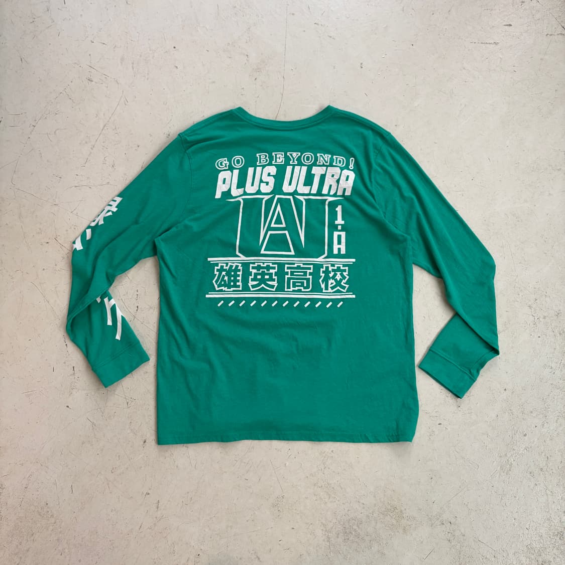 나의 히어로 아카데미아 오피셜 빈티지 롱슬이브 L 상품이미지7