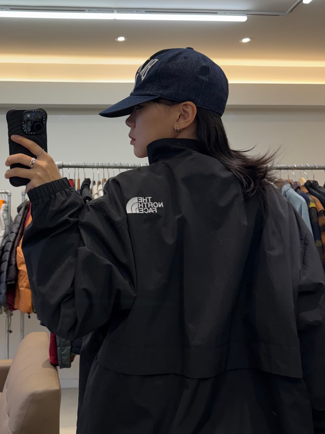 더 노스페이스 로고패치 바람막이 상품이미지8