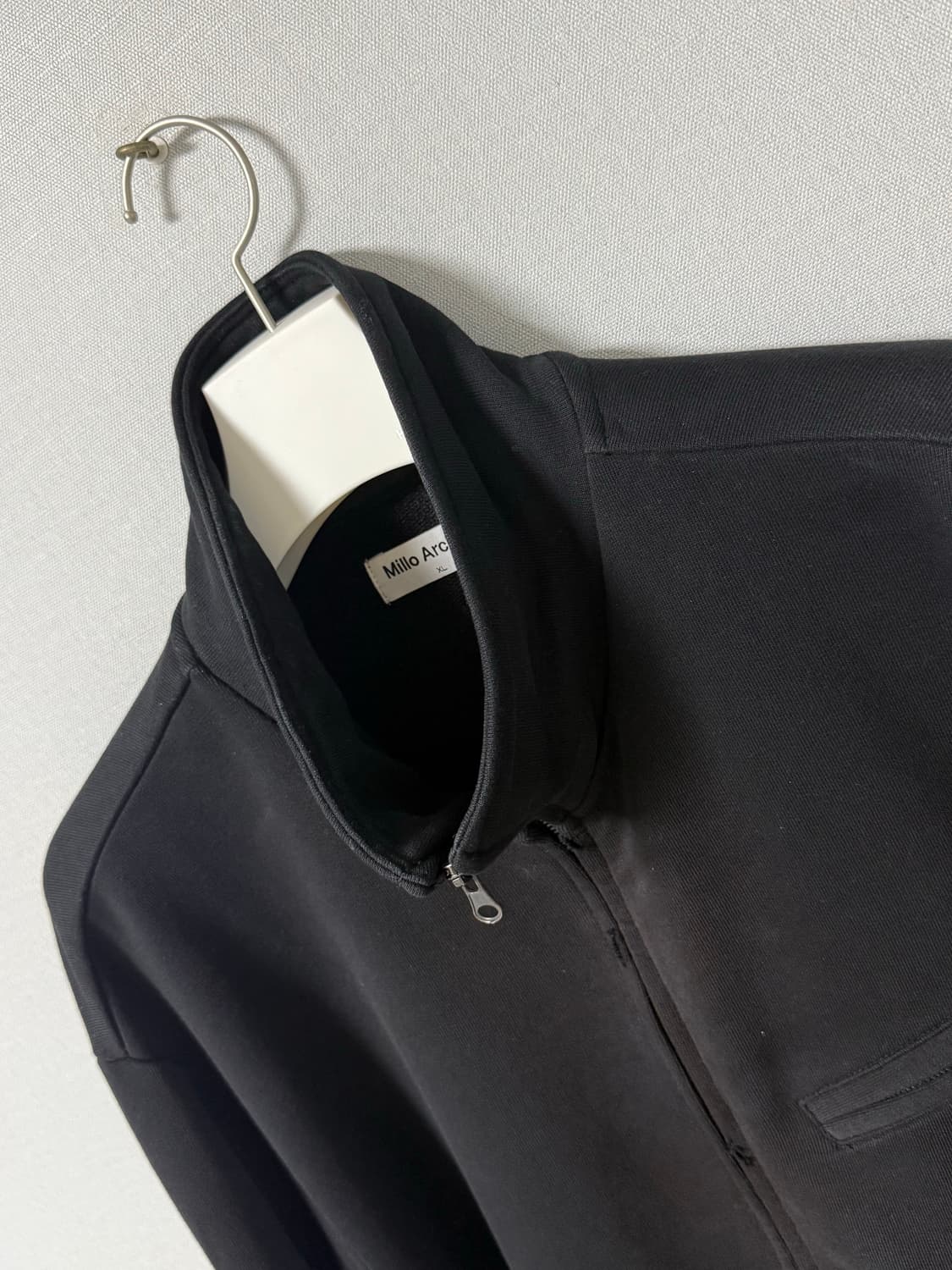 [XL] 밀로 크레이들 스웻 자켓 블랙 상품이미지5