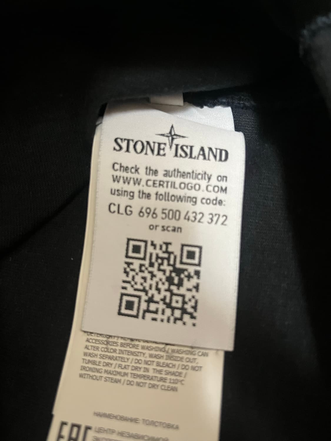 스톤아일랜드 롱슬리브 블랙 L 상품이미지5