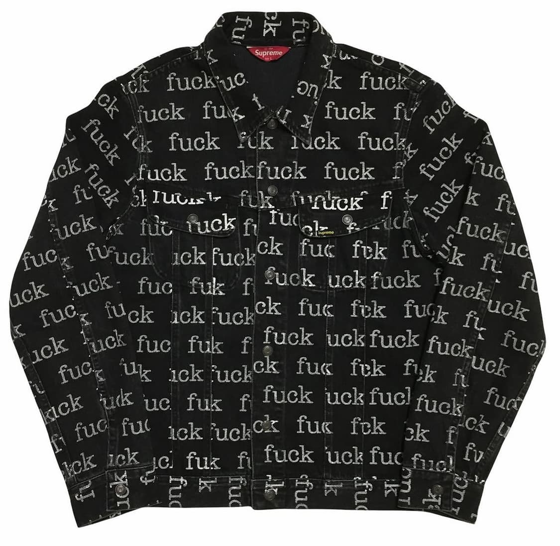 Supreme fuck denim jacket 상품이미지2
