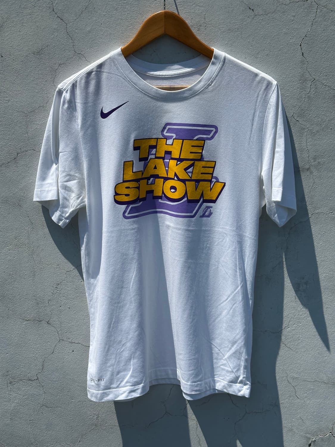 [S] 나이키 The lake show 화이트 반팔 티셔츠 상품이미지1