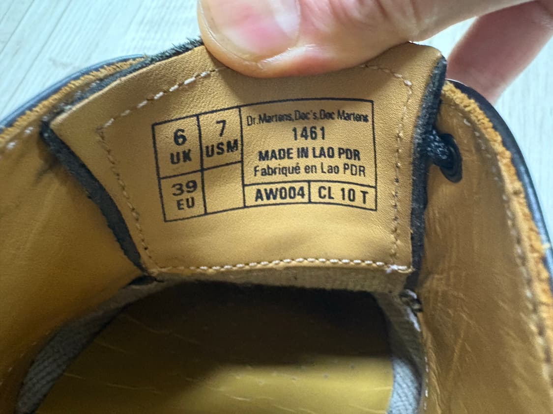 닥터마틴 1461 3홀 스무스 250 상품이미지7
