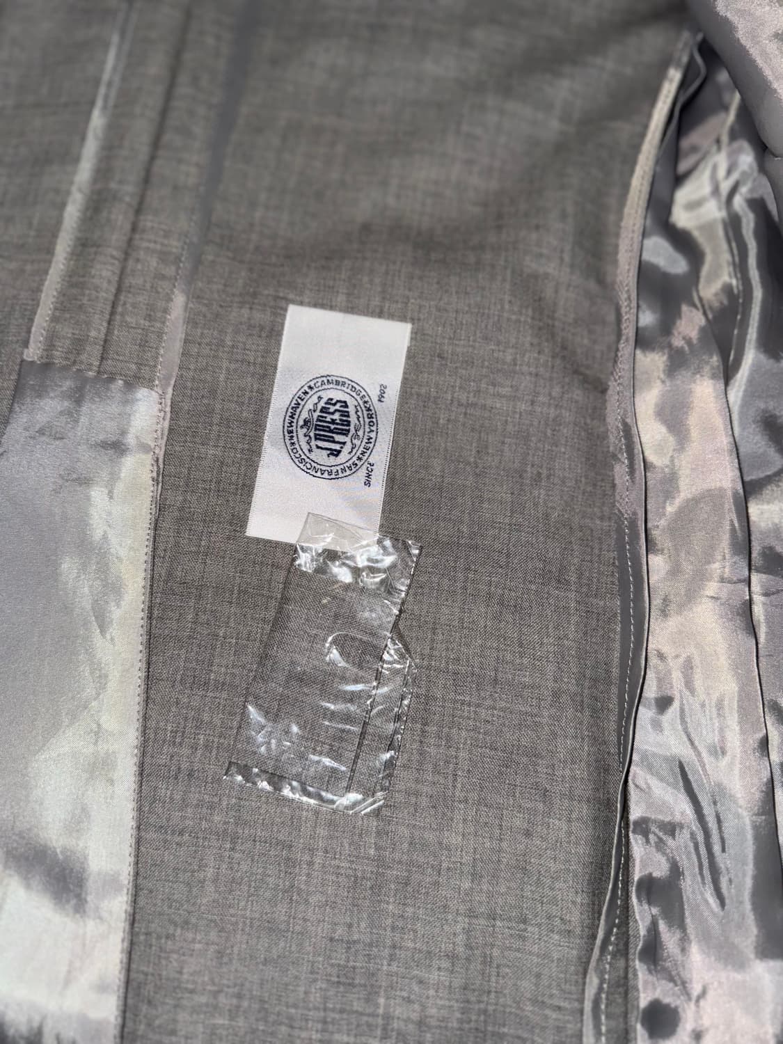 J.press 제이프레스 뉴 울 클래식 핏 블레이저 자켓 라이트 그레이 상품이미지6