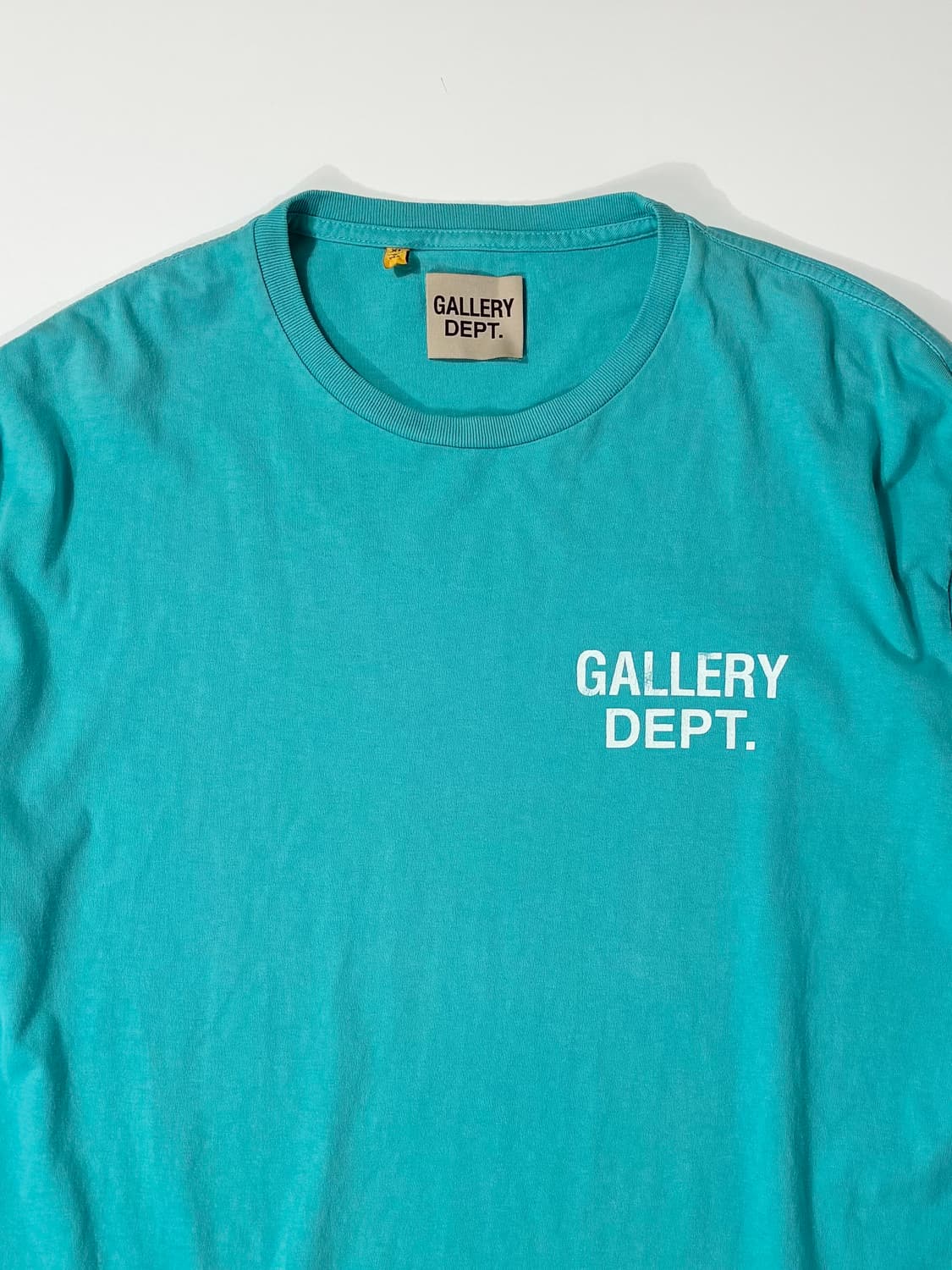 갤러리 디파트먼트 수베니어 롱슬리브 티셔츠 터콰이즈 XL사이즈 상품이미지2