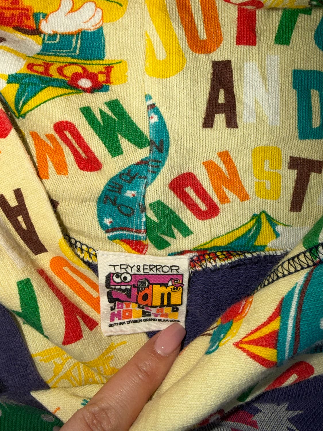 TRY & ERROR JAM 후드티 상품이미지2