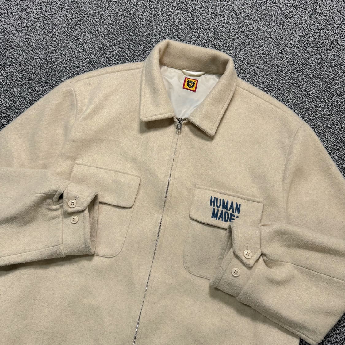 Name : 휴먼메이드 더블포켓 퓨처리스틱 수베니어 자켓 :)  상품이미지3