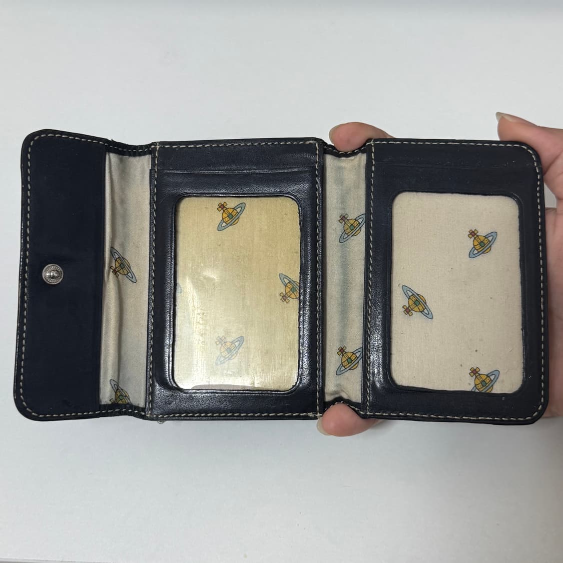 Vivianne Westwood 패턴 반지갑 상품이미지3